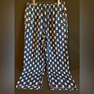Psycho Bunny Lounge Pants with Bunny Skull Pattern
